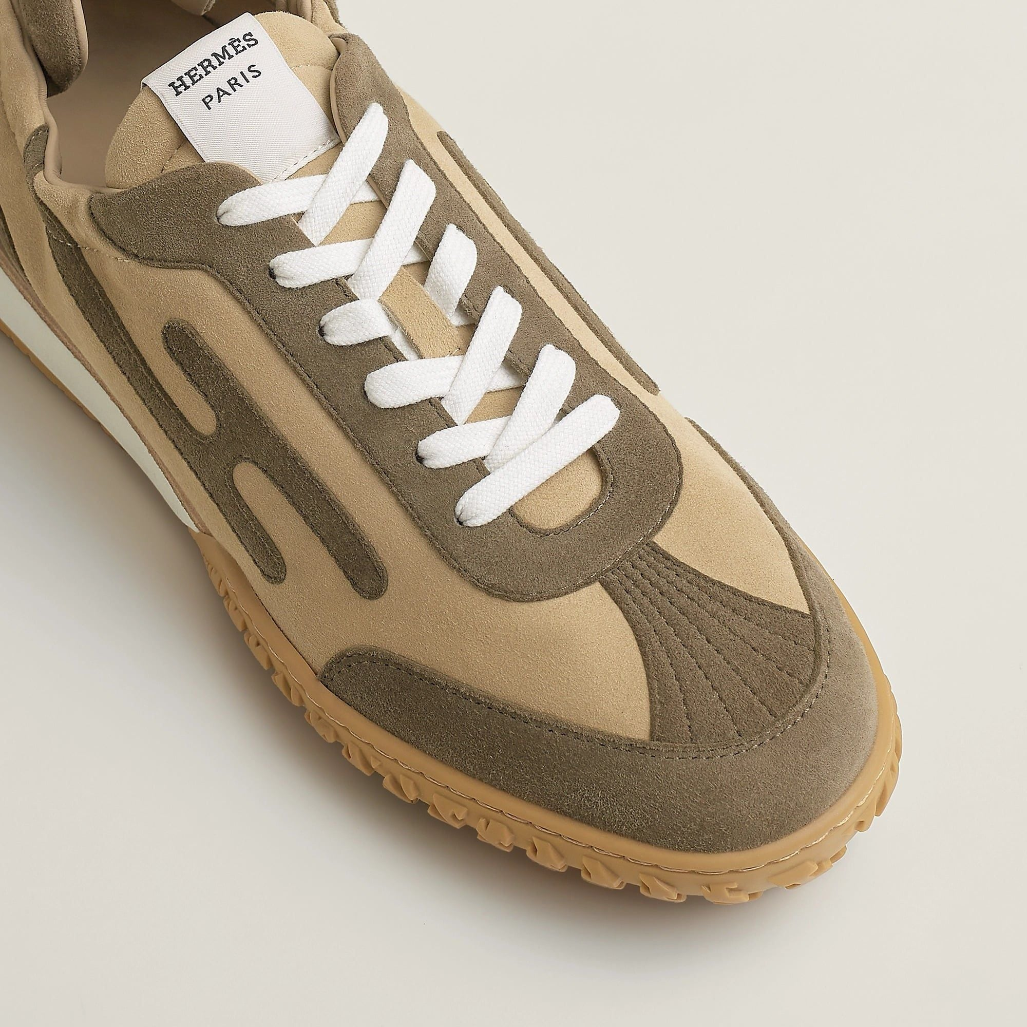 Alternative view of Giày Hermes Jet Sneaker 'Beige Lin' H242925ZH5K405