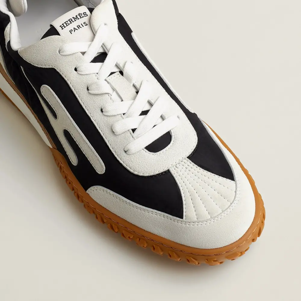 Alternative view of Giày Hermes Jet Sneaker 'Noir Blanc' H242923ZH02400