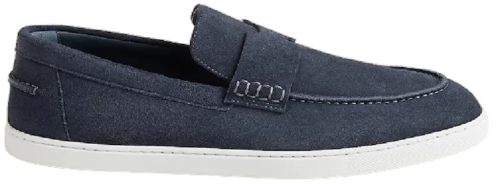 Giày Hermes Job Loafer 'Bleu Céleste' H252843ZAQ8410