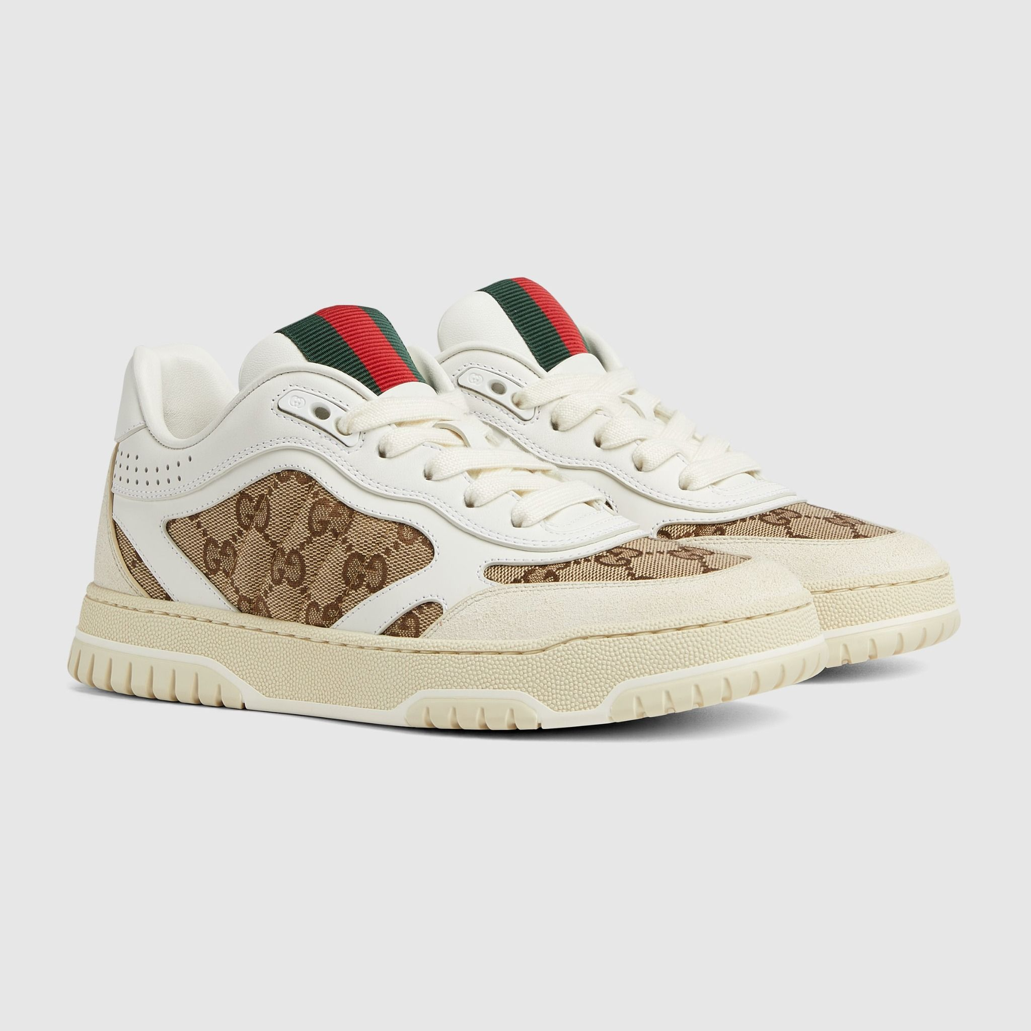 Giày Gucci Re-web Trainer 'Beige' 785452-AADHW-9573 - Ảnh 3