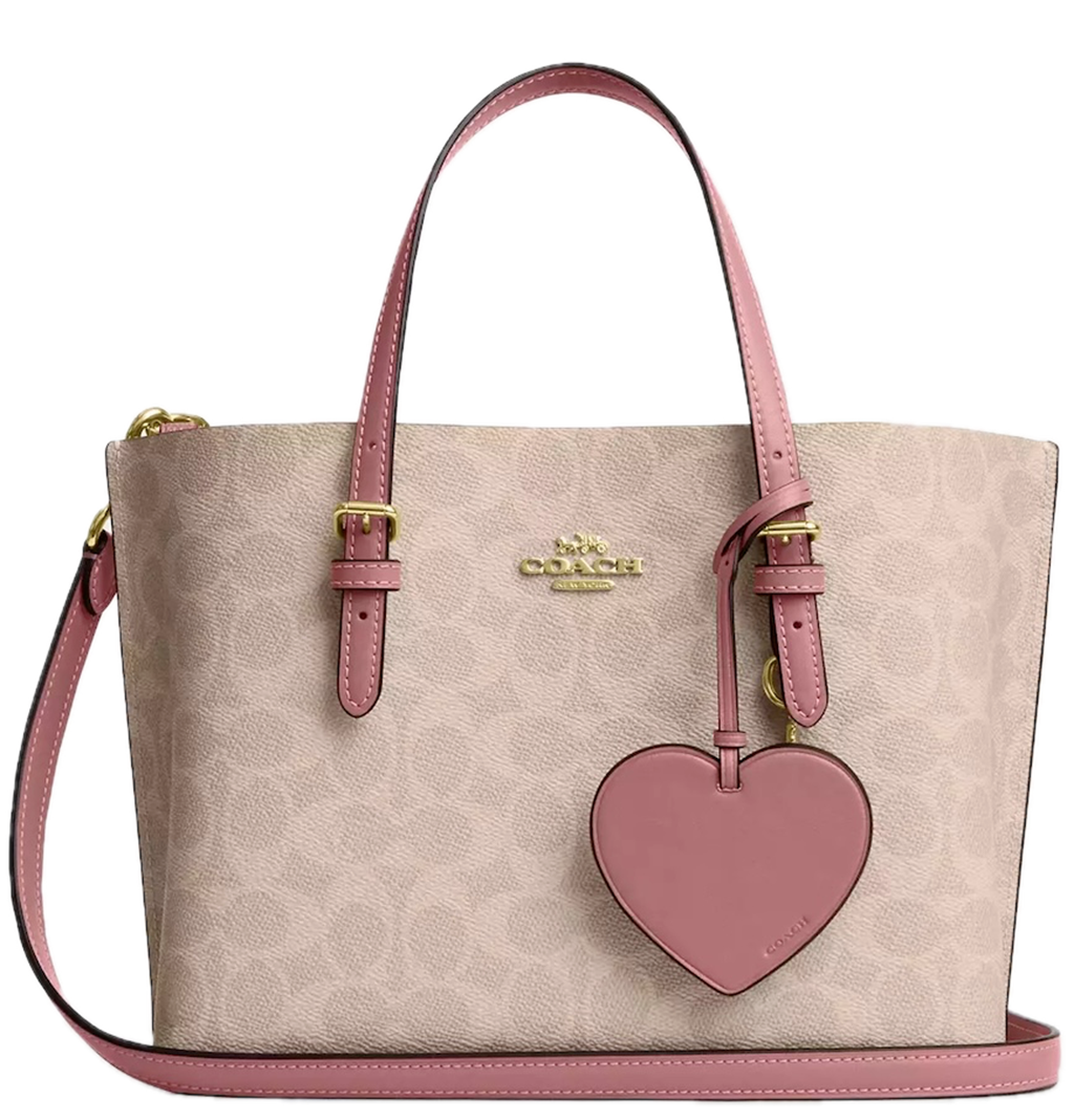 Túi Coach Mollie Tote Bag 25 'Sand Peony' CDF03-IMY6J