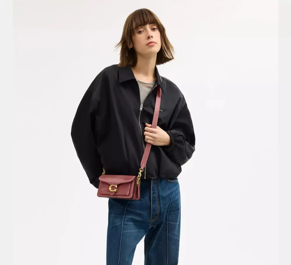 Túi Coach Tabby Shoulder Bag 20 'Peony' CW632-B4PY - Ảnh 6