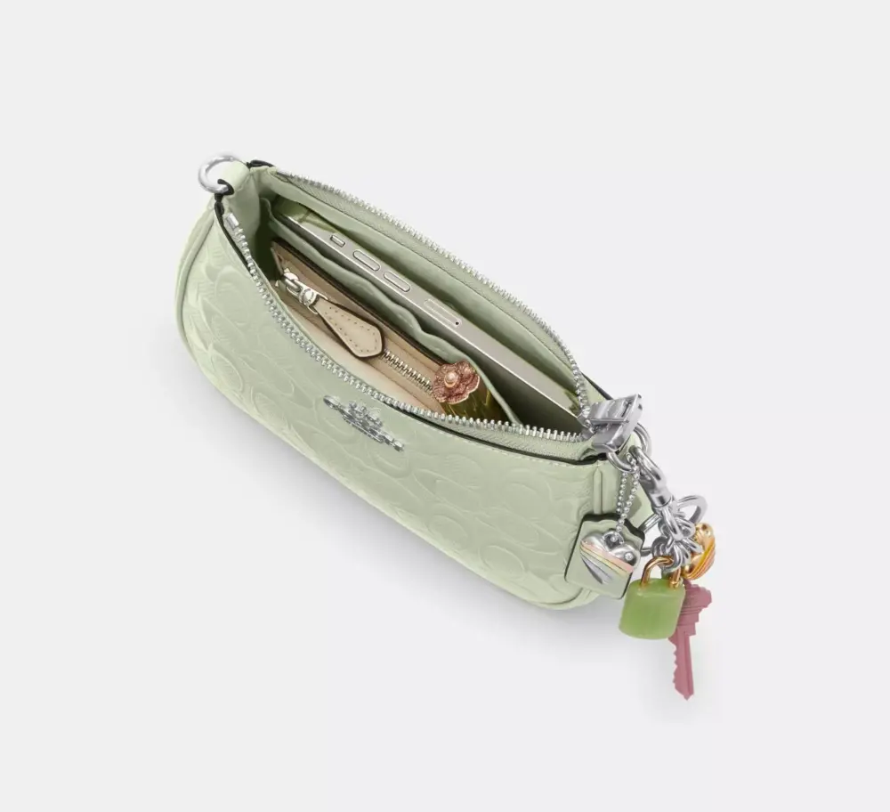 Alternative view of Túi Coach Teri Mini Crossbody Bag 'Mint' CCZ29-SVA5