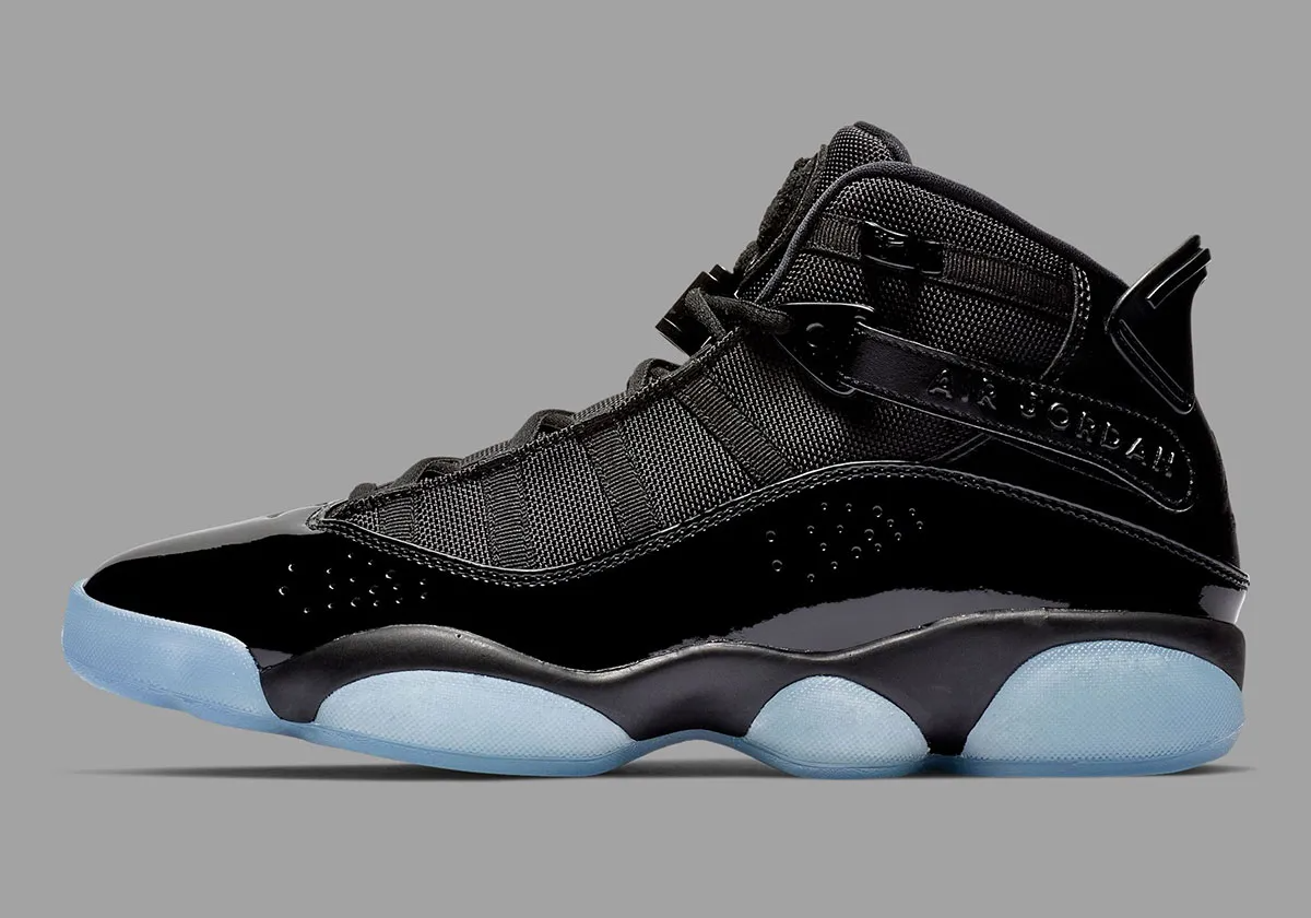 Giày Nike Air Jordan 6 Rings ‘Black Ice’ 322992-011 - Ảnh 5