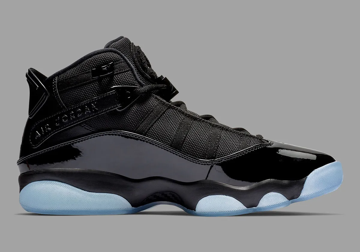 Giày Nike Air Jordan 6 Rings ‘Black Ice’ 322992-011 - Ảnh 4