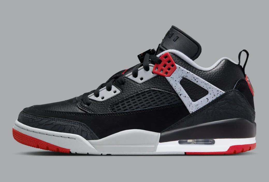 Alternative view of Giày Nike Air Jordan Spizike Low ‘Black Cement’ FQ1759-009