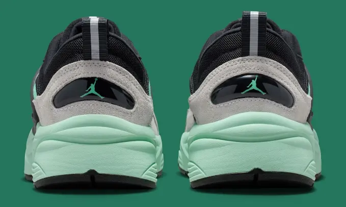 Giày Nike Air Jordan Trunner ‘Black Grey Green Glow’ IB3722-004 - Ảnh 4