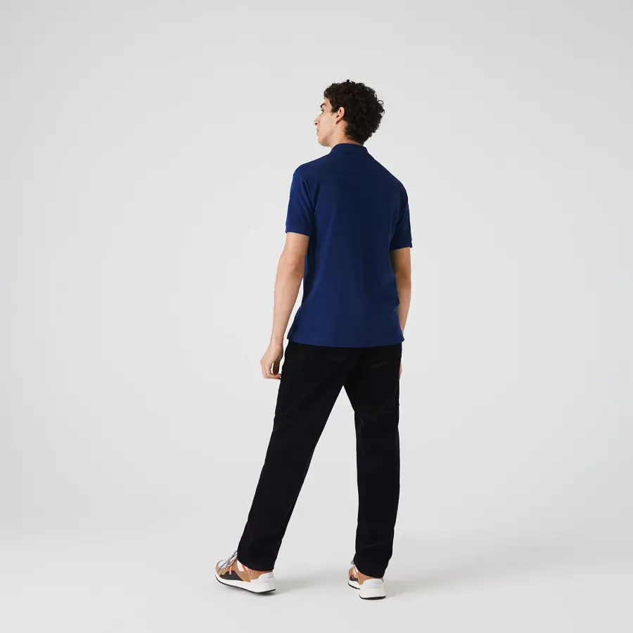 Áo Lacoste Classic Fit Polo Shirt ‘Blue’ L1212-11-HBM - Ảnh 4
