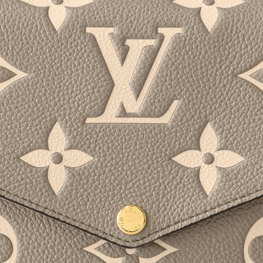 Túi Louis Vuitton Pochette Félicie ‘Tourterelle Grey’ M69977 - Ảnh 2