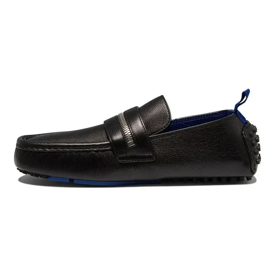 Alternative view of Giày Burberry Loafer Zip Detail 'Black' 8088131