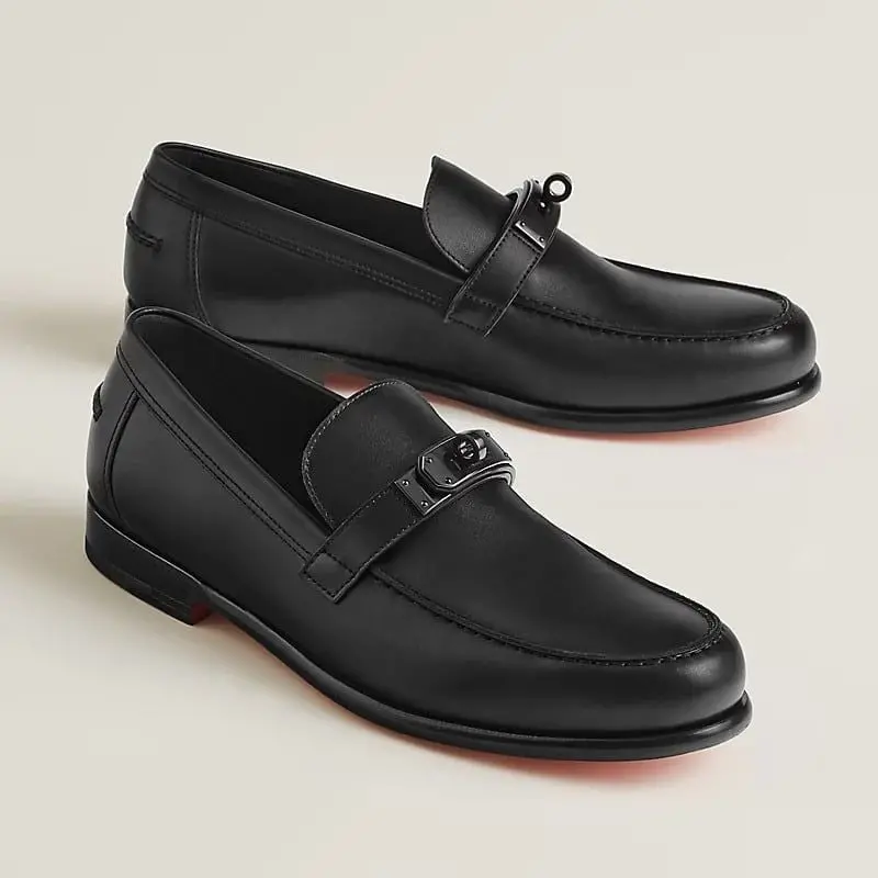 Giày Hermes Destin Loafer 'Noir' H231922ZA02410 - Ảnh 3