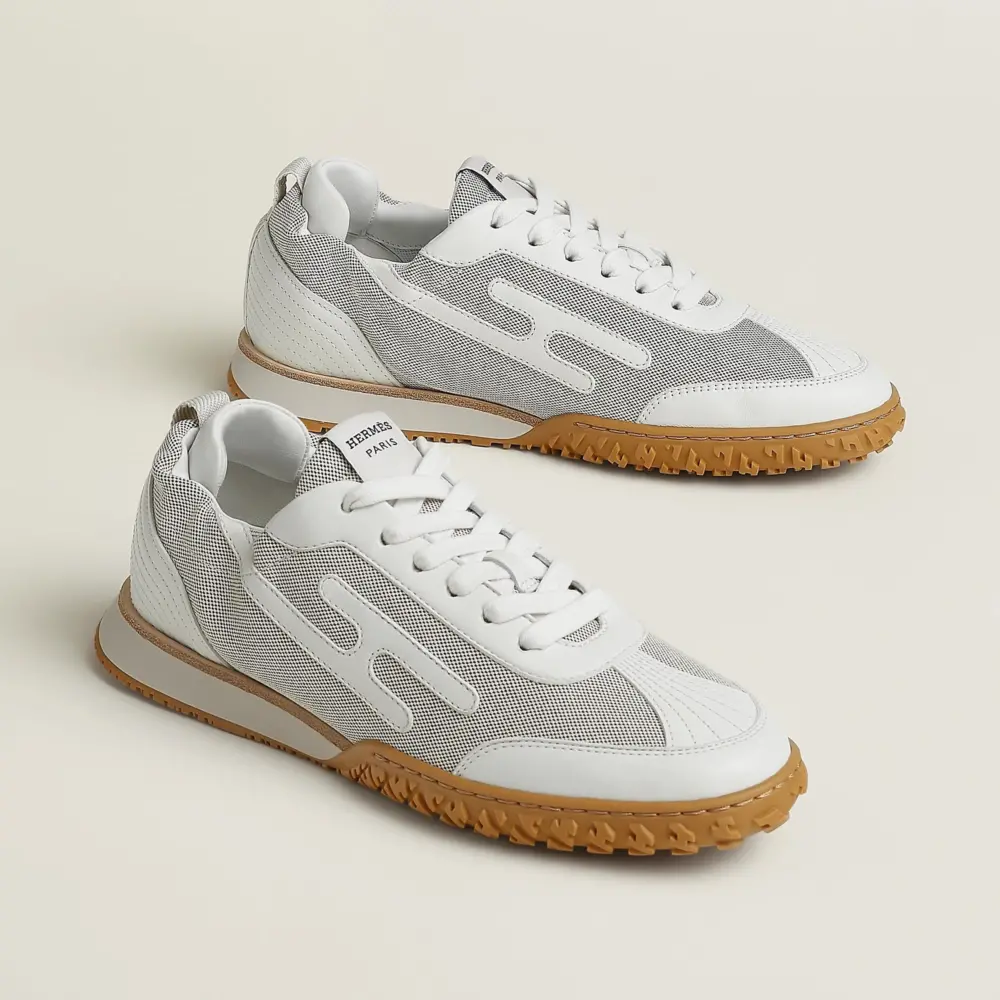 Giày Hermes Jet Sneaker 'Prunoir' H261023Zv90360 - Ảnh 4