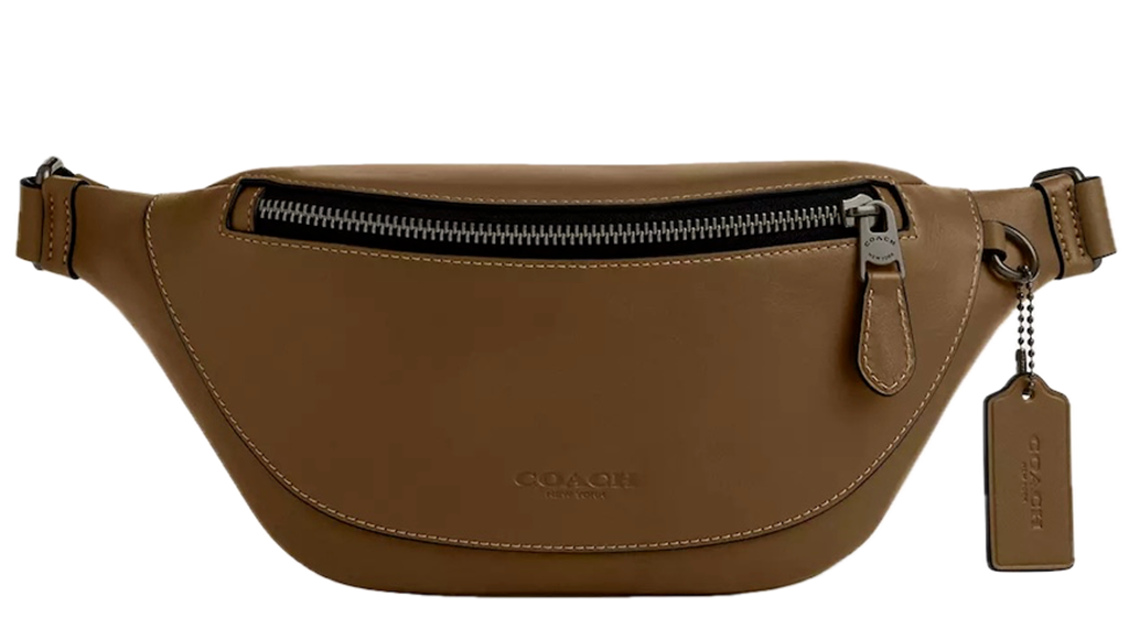 Túi Coach Warren Mini Belt Bag 'Gunmetal' CBI29-QBGRN