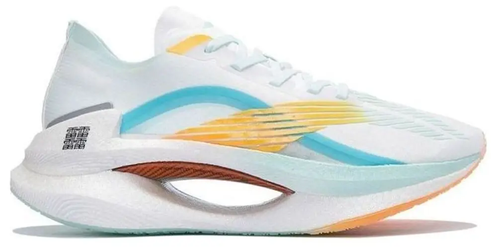 Giày Li-Ning Essential 'White Yellow Blue' ARRS001-4