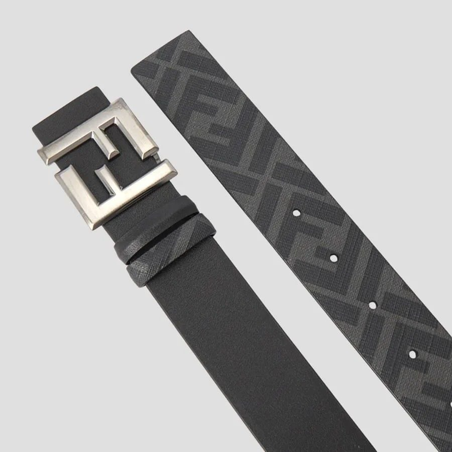 Thắt Lưng Fendi Reversible Belt 'Black' 7C0541ASIWF1DYM - Ảnh 3