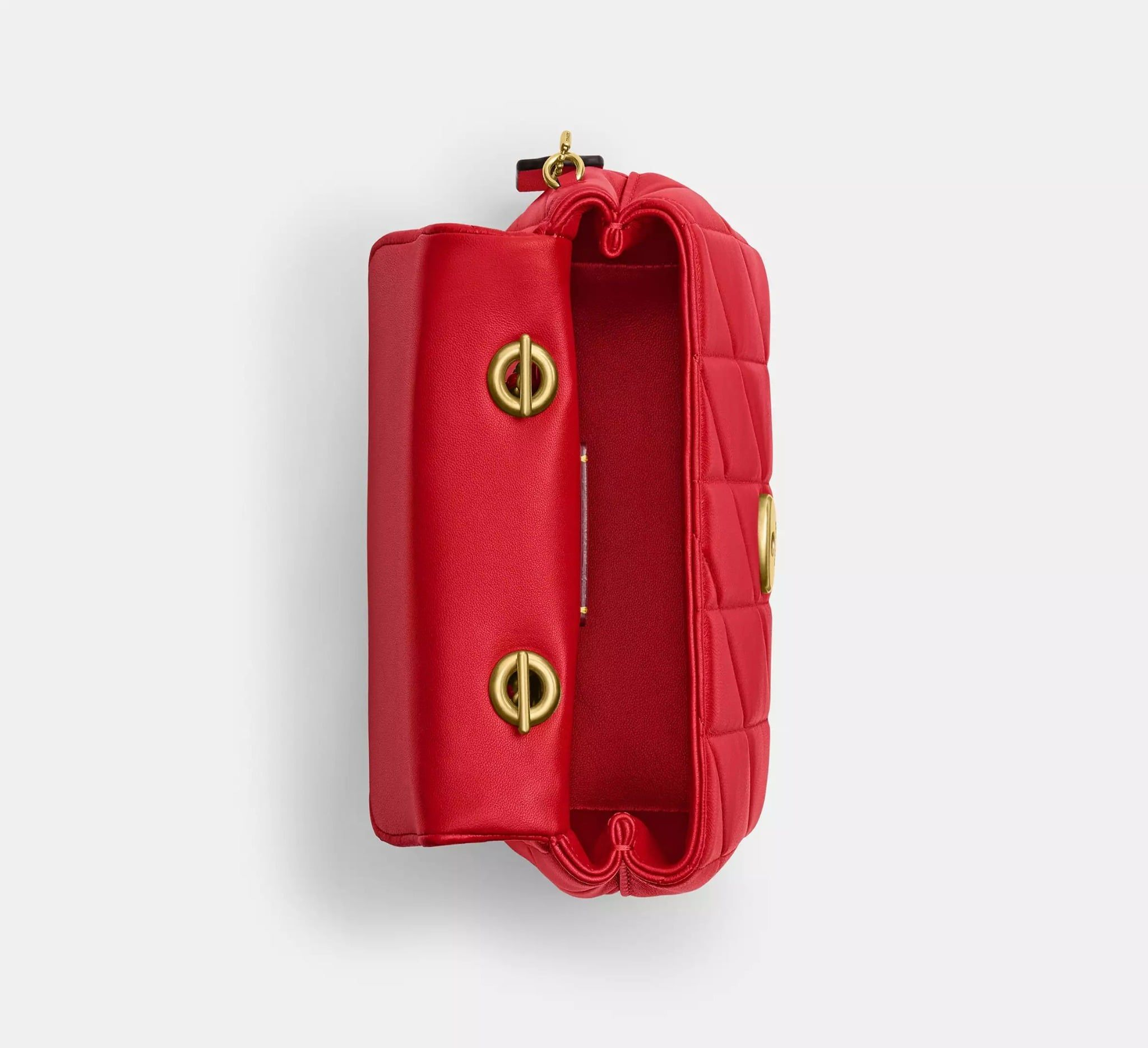 Alternative view of Túi Coach Tabby Top Handle Bag 'Candy Apple' CCC12-B4TFM