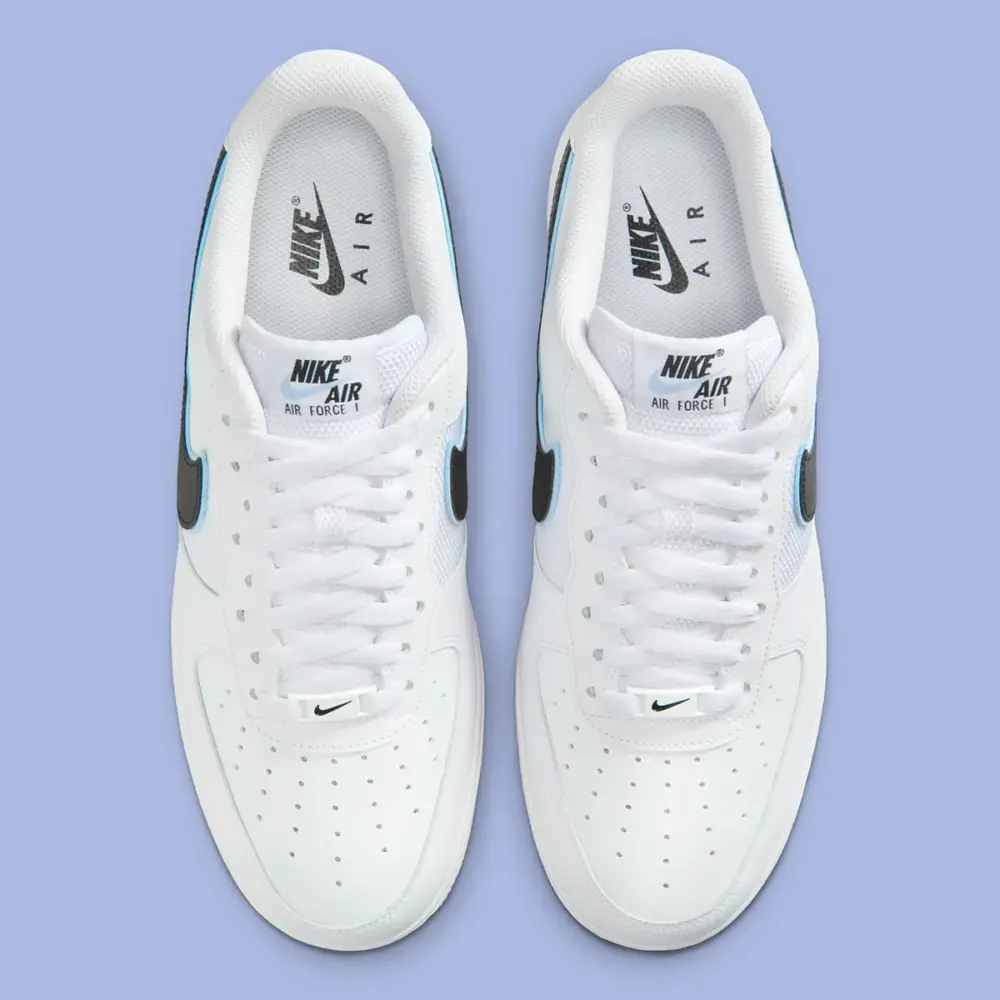 Giày Nike Air Force 1 Low ’07 ‘White Black’ IQ7593-100 - Ảnh 5