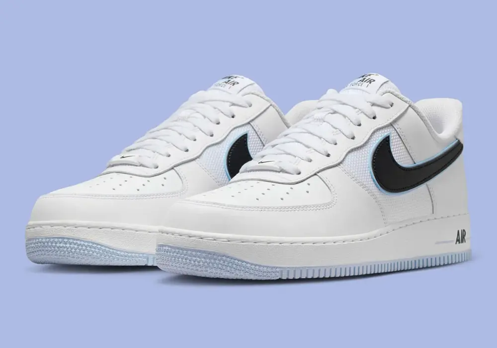 Giày Nike Air Force 1 Low ’07 ‘White Black’ IQ7593-100 - Ảnh 4