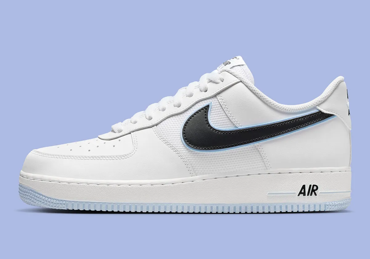Alternative view of Giày Nike Air Force 1 Low ’07 ‘White Black’ IQ7593-100