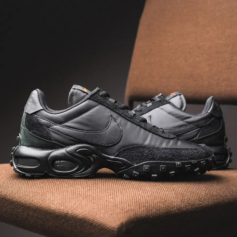 Giày Nike Air Max Waffle Racer SP ‘Black Anthracite’ FV6946-001 - Ảnh 3