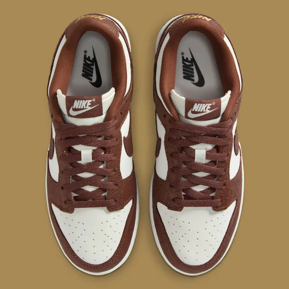 Giày Nike Dunk Low ‘Embossed Baroque’ IF3944-100 - Ảnh 4