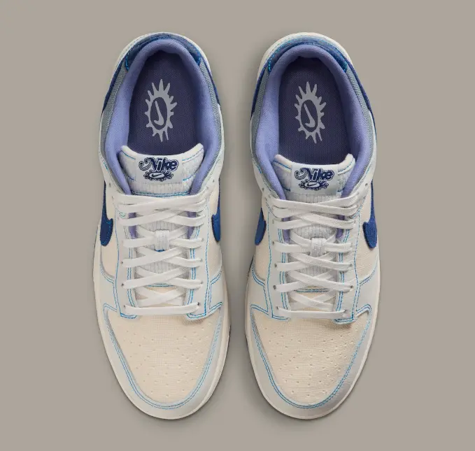 Giày Nike Dunk Low ‘Blue Void’ IB6752-101 - Ảnh 5