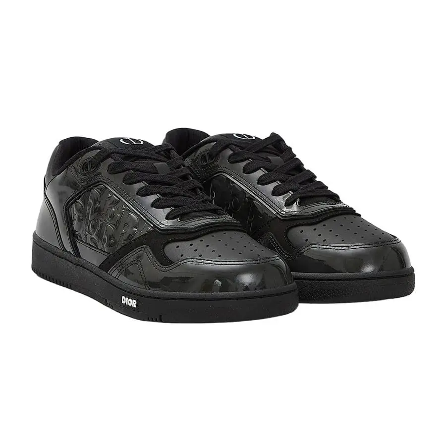 Giày Dior B27 Patent Leather Sneakers 'Black' 3SN272ZYV-900 - Ảnh 2