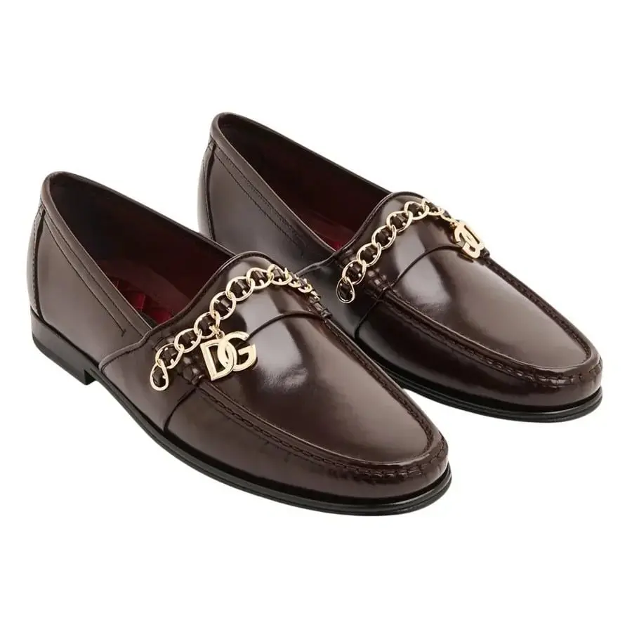 Alternative view of Giày Dolce & Gabbana Formal Loafer 'Brown' A30154-AY925-8M073