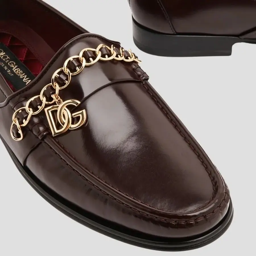 Giày Dolce & Gabbana Formal Loafer 'Brown' A30154-AY925-8M073 - Ảnh 4