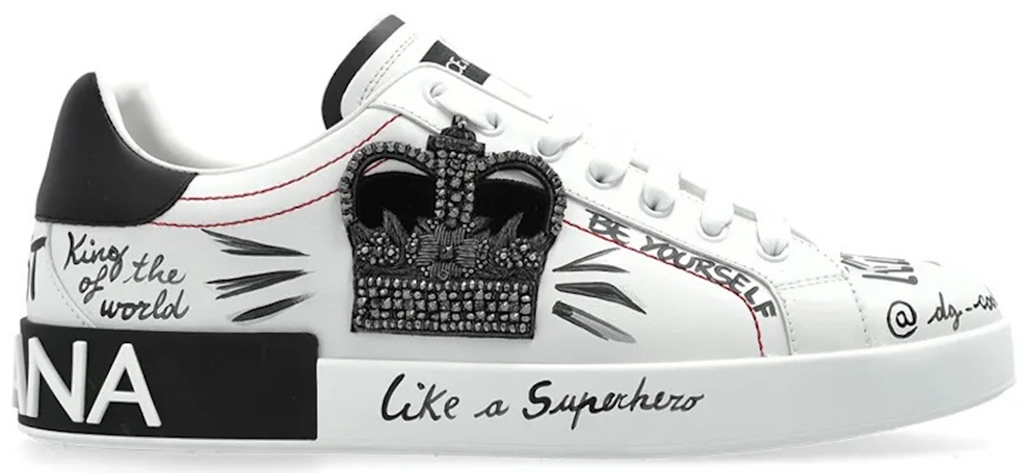 Giày Dolce & Gabbana Graphic Printed 'White' CS1760-A9AG1-89697