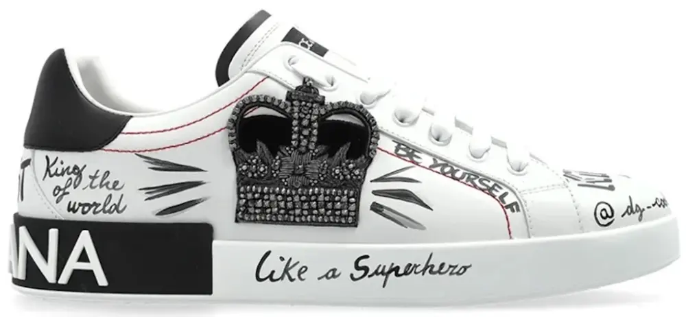 Giày Dolce & Gabbana Graphic Printed 'White' CS1760-A9AG1-89697