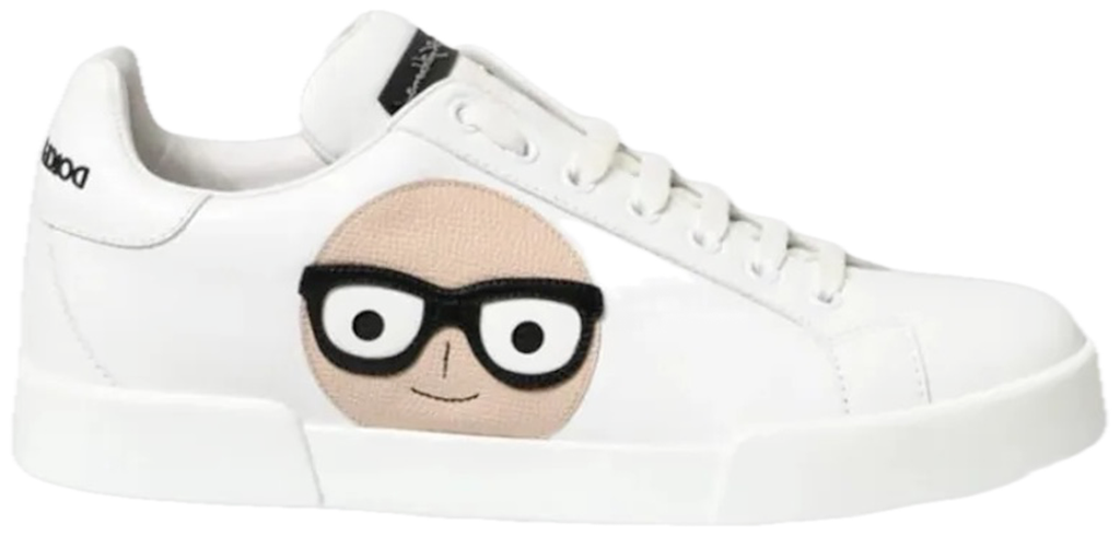 Giày Dolce & Gabbana Patch Portofino 'White' CK0150-AI744-80001