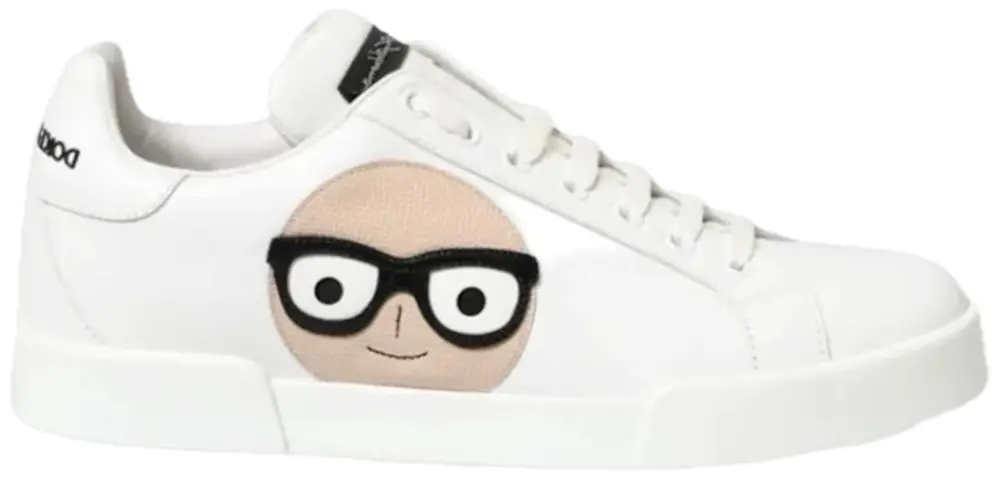 Giày Dolce & Gabbana Patch Portofino 'White' CK0150-AI744-80001