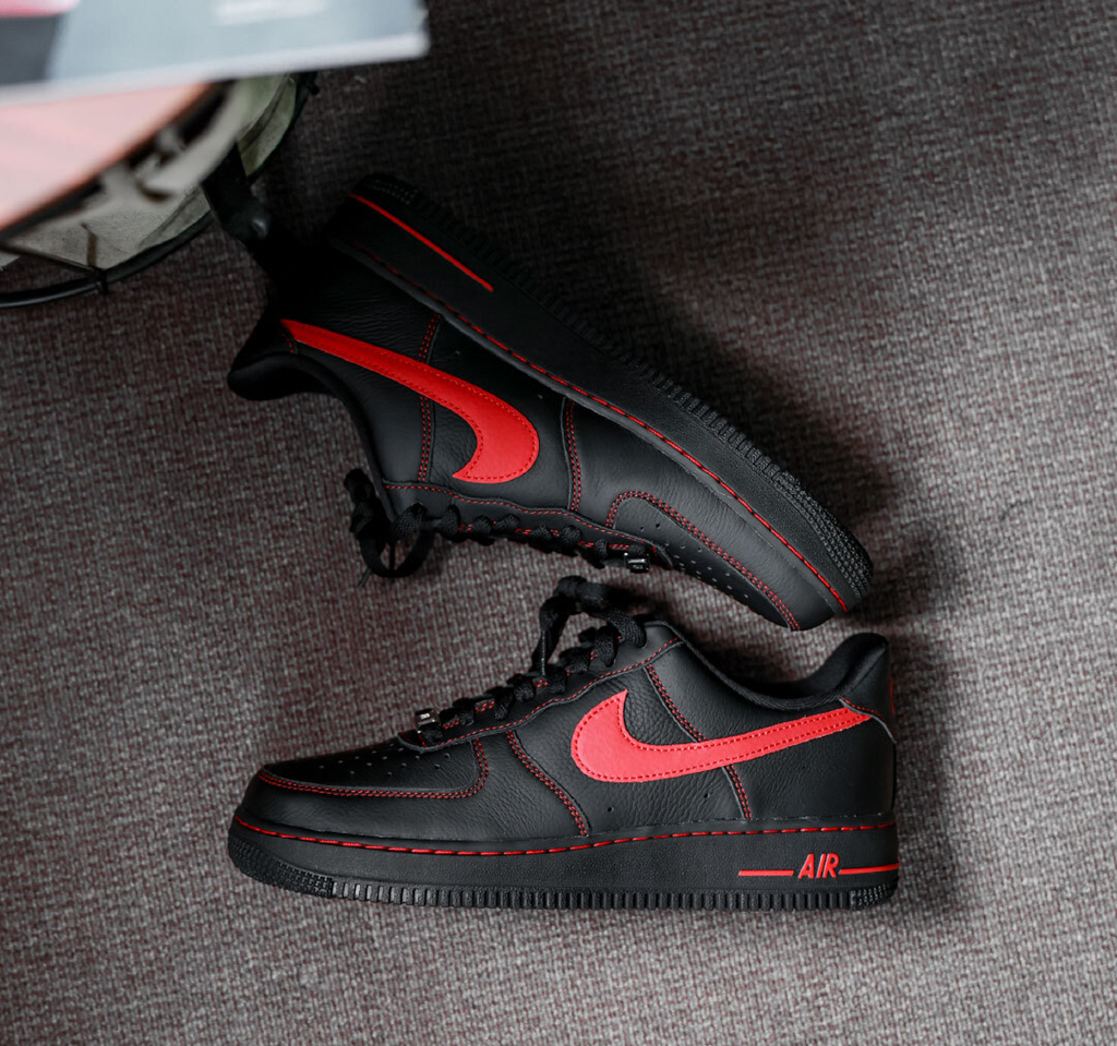 Giày Nike Air Force 1 Low ’07 LV8 ‘Bred’ HQ2037-005 - Ảnh 4