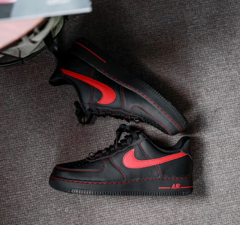 Giày Nike Air Force 1 Low ’07 LV8 ‘Bred’ HQ2037-005 - Ảnh 4