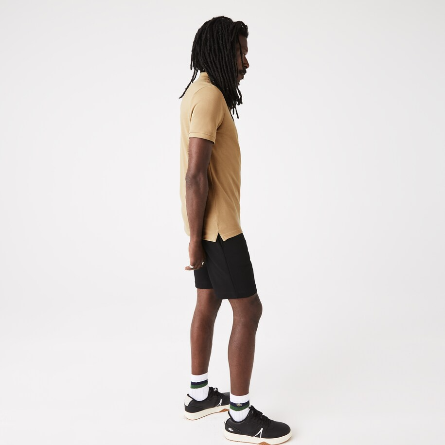 Áo Lacoste Slim fit Polo Shirt ‘Beige’ PH4012-02S - Ảnh 5