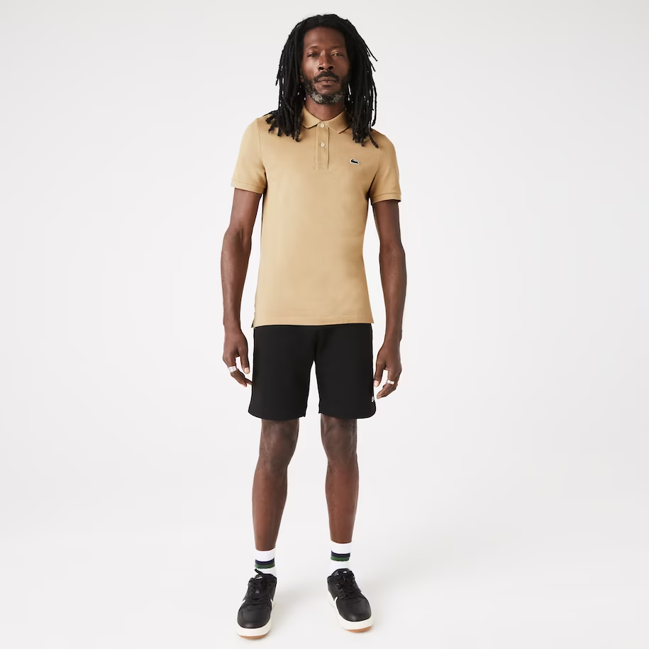 Áo Lacoste Slim fit Polo Shirt ‘Beige’ PH4012-02S - Ảnh 4