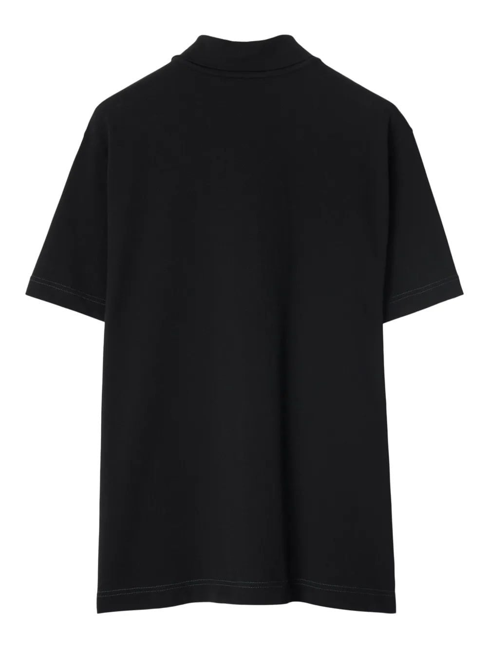 Alternative view of Áo Burberry Logo Embroidered Straight Hem 'Black' 8094280