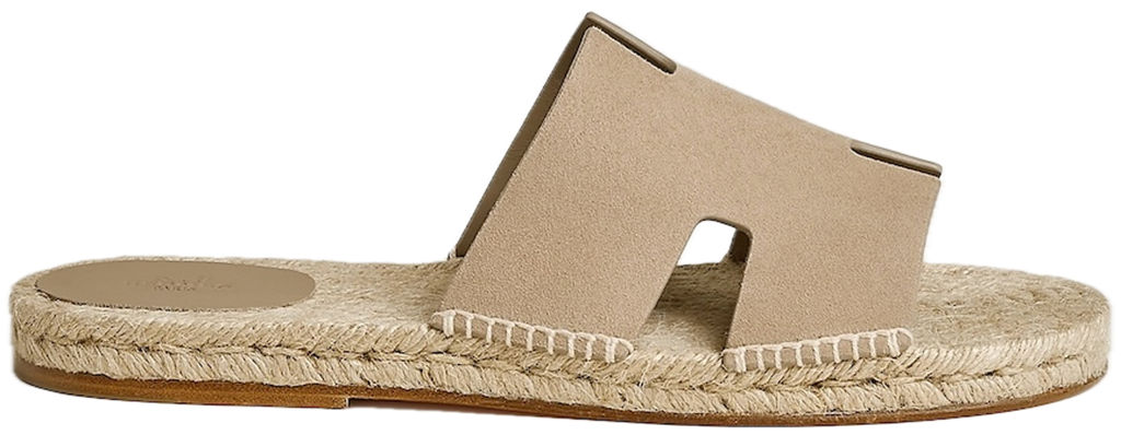 Dép Hermes Antigua Espadrille 'Beige Sable' H231001ZH1J390