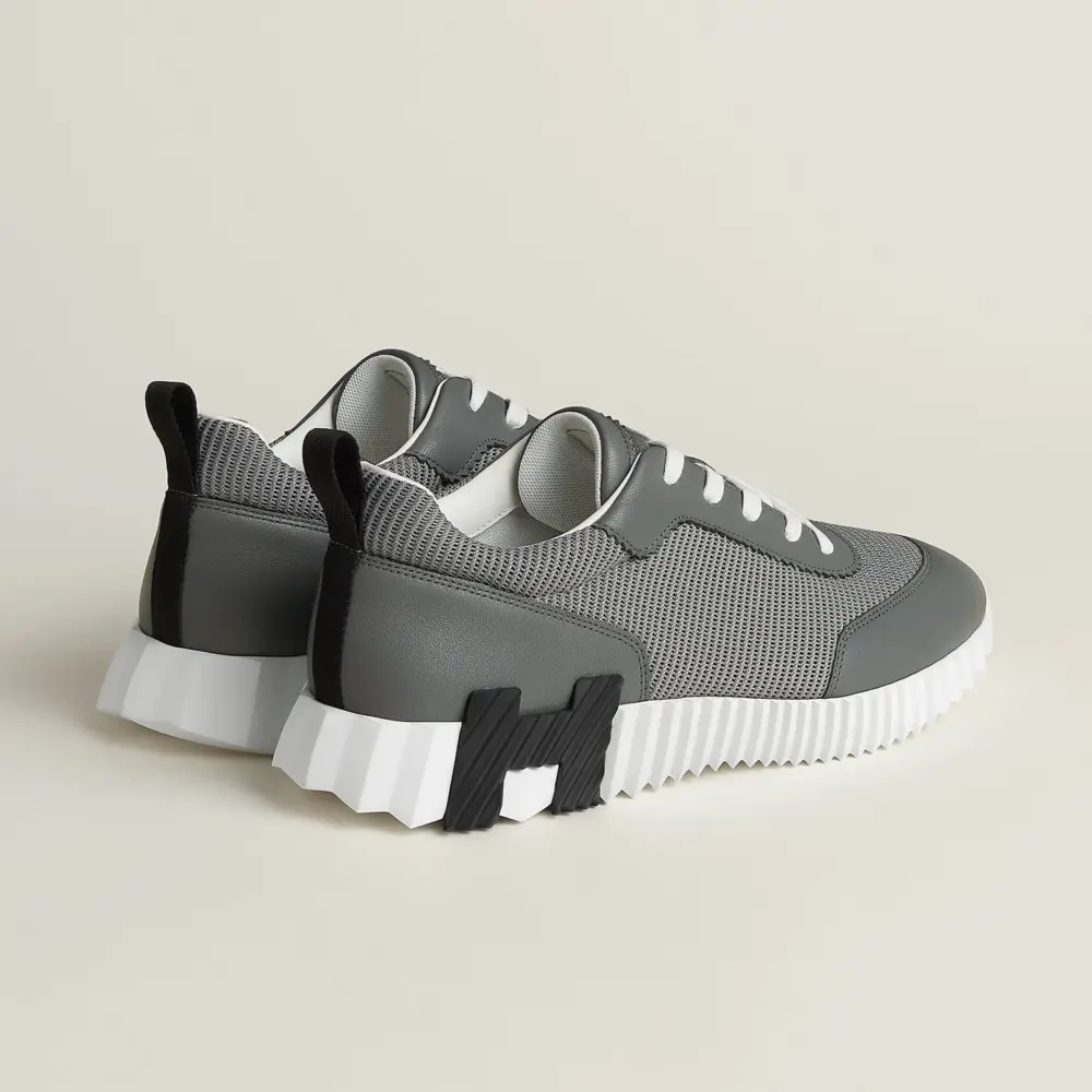 Giày Hermes Bouncing Sneaker 'Gris Osmium' H261897ZH67415 - Ảnh 4