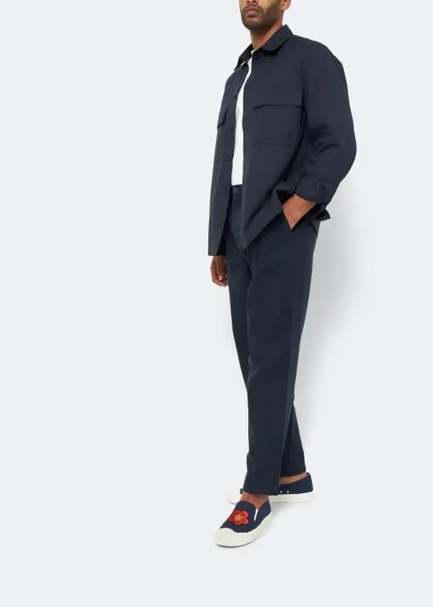 Alternative view of Giày Kenzo School Slip-on Trainers 'Navy' FD55SN005F73-77