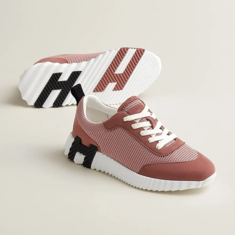 Giày Hermes Bouncing Sneaker 'Rose Antique' H251099ZvRA360 - Ảnh 4