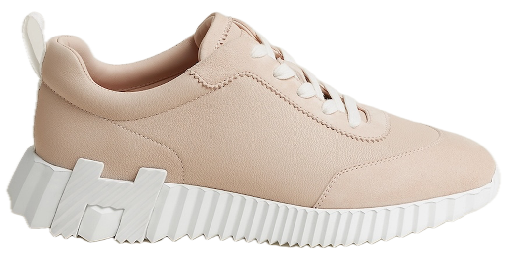 Giày Hermes Bouncing Sneaker 'Rose Palomino' H221176ZvKG350