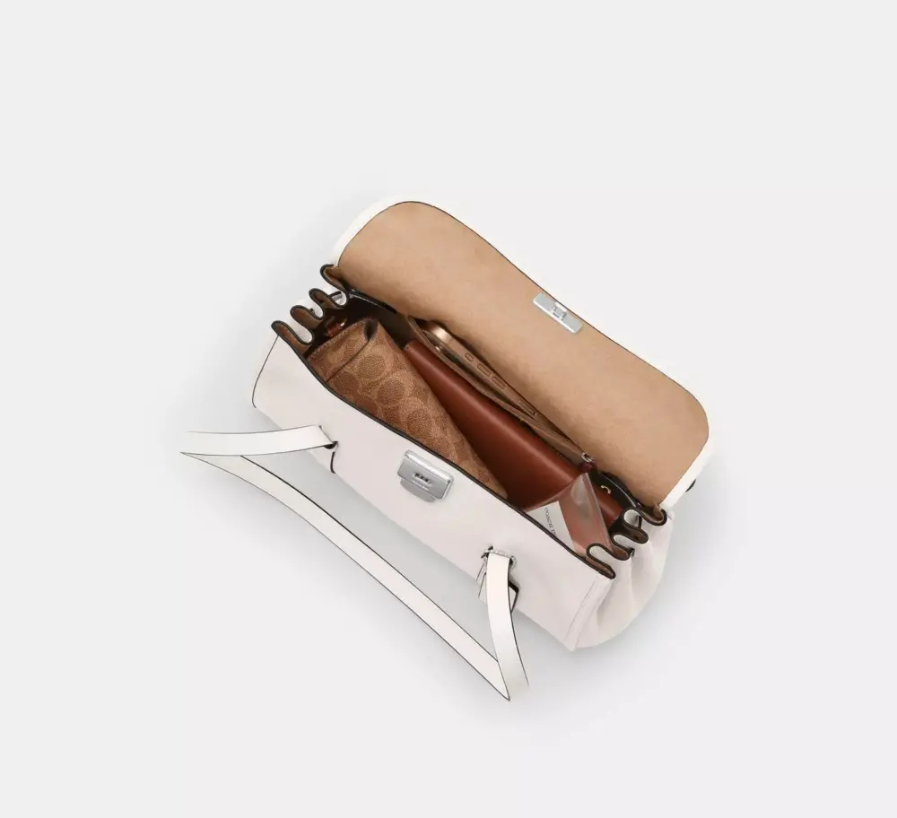 Alternative view of Túi Coach Bridget Flap Shoulder Bag 'Silver' CDB04-SVHA