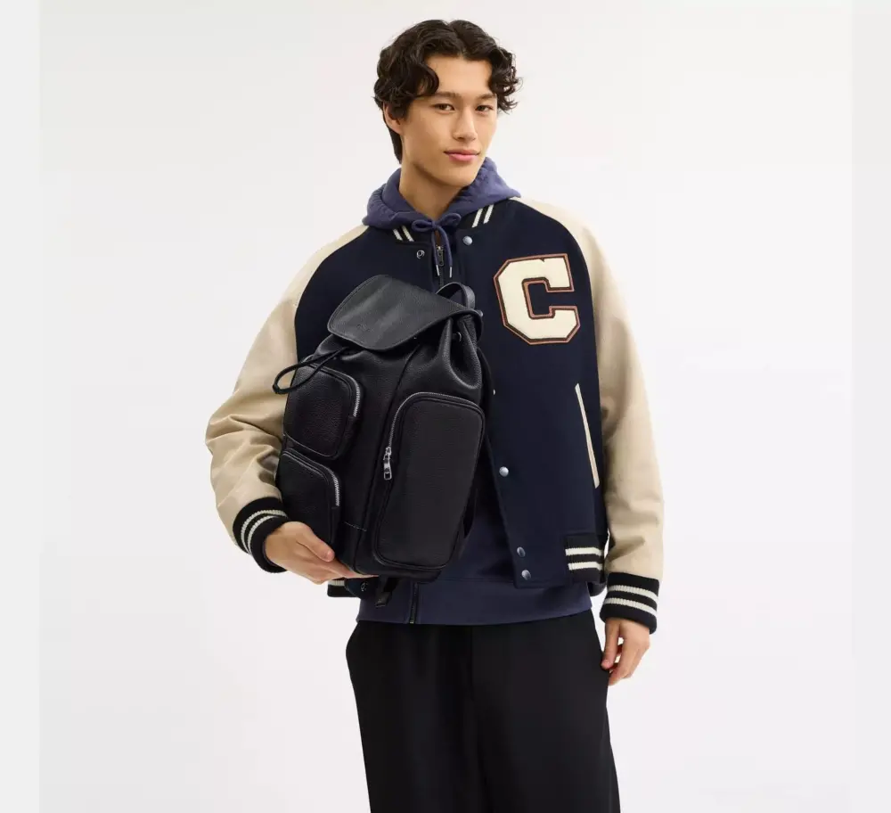 Balo Coach Finn Backpack 'Black' CDC72-SVBK - Ảnh 4