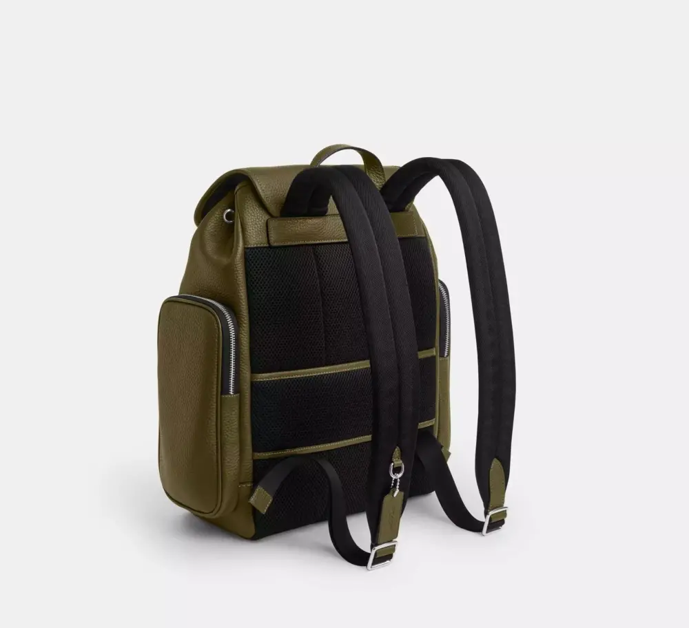 Balo Coach Finn Backpack 'Olive' CDC72-SVOL - Ảnh 3