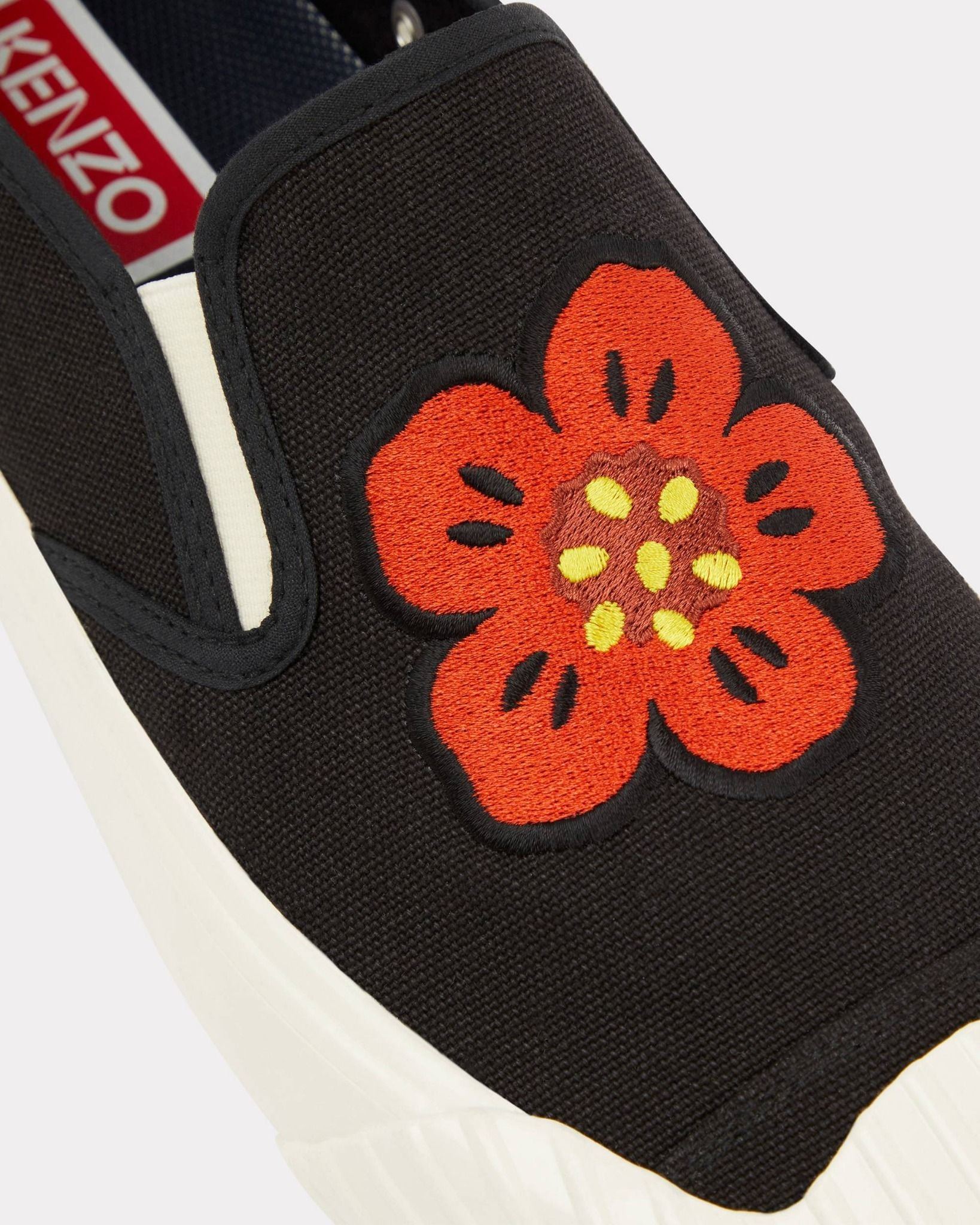Giày Kenzo School Slip-on Trainers 'Black' FD55SN005F73-99 - Ảnh 3
