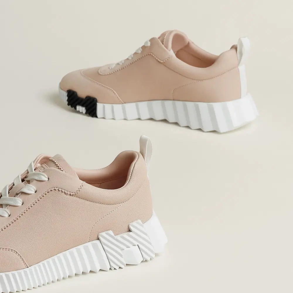 Giày Hermes Bouncing Sneaker 'Rose Palomino' H221176ZvKG350 - Ảnh 3