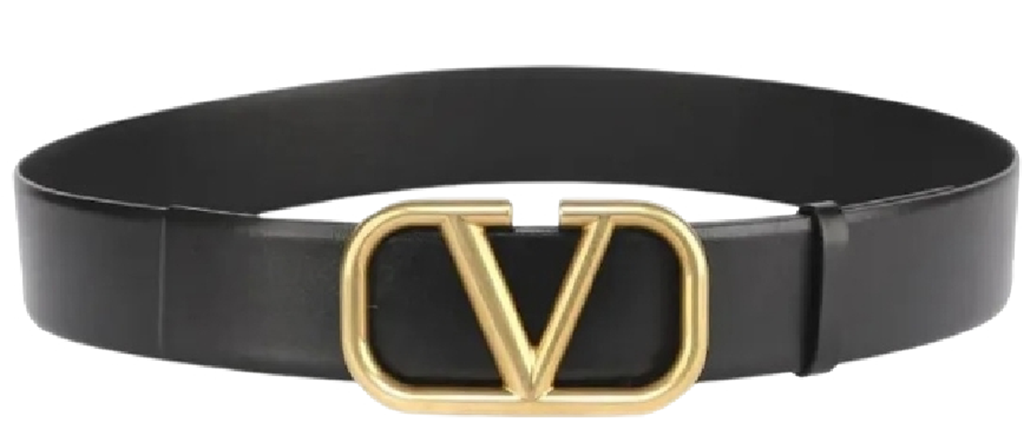 Thắt Lưng Valentino Belt With V Logo 'Black' 3Y2T0Q87ECU-0NO