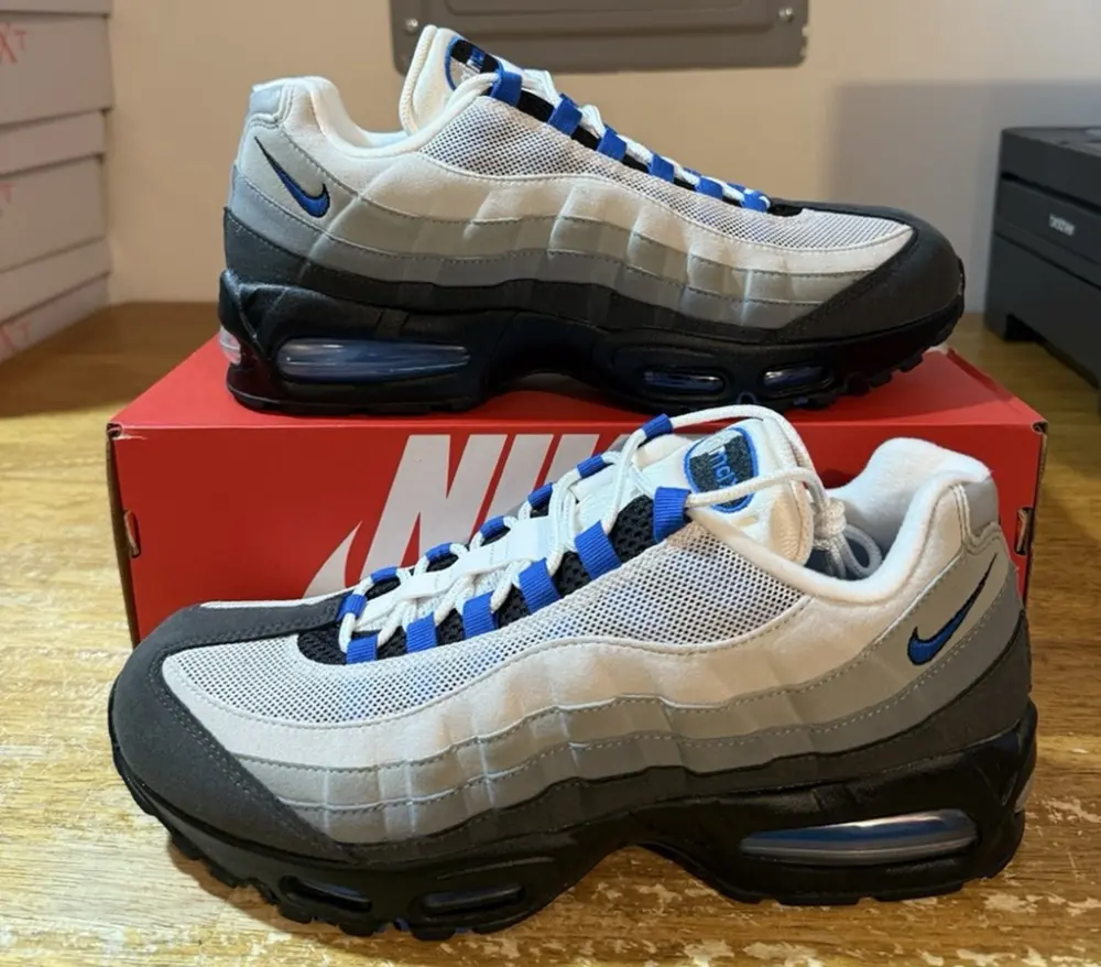 Giày Nike Air Max 95 OG 'Blue Spark' IM7410-100 - Ảnh 4